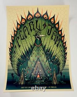 Pearl Jam Poster Kia Forum Los Angeles 2024 Silkscreen S/N AP Official X/100
