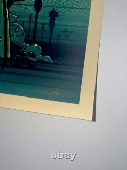 Pearl Jam Poster Kia Forum Los Angeles 2024 Silkscreen S/N AP Official X/100