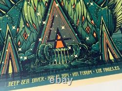 Pearl Jam Poster Kia Forum Los Angeles 2024 Silkscreen S/N AP Official X/100