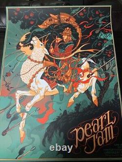 Pearl Jam Poster Landgraaf June 18 2022 AP Signed S/N #/104
