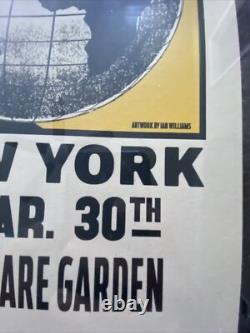 Pearl Jam Poster Live As The World Burns NY March 26 March 30