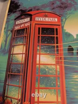 Pearl Jam Poster London Hyde Park 2022 Official Print by Bella Grace MINT