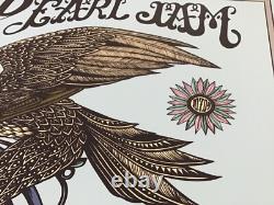 Pearl Jam Poster Los Angeles 2009 Vedder Hayashi Phish Emek Sperry not Forum rsd
