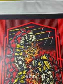 Pearl Jam Poster Los Angeles Sports Arena 2013 Brad Klausen 15 X 24