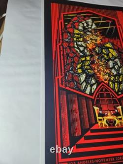 Pearl Jam Poster Los Angeles Sports Arena 2013 Brad Klausen 15 X 24