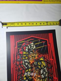 Pearl Jam Poster Los Angeles Sports Arena 2013 Brad Klausen 15 X 24