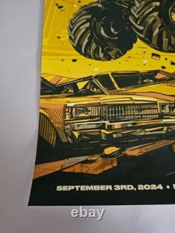 Pearl Jam Poster MSG New York NYC Oliver Barrett 9/3/24