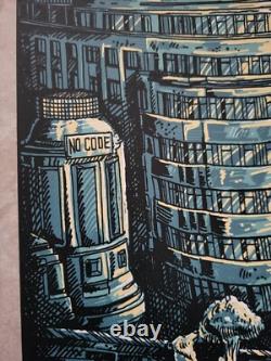 Pearl Jam Poster Madrid Spain 11th July 2024 Mad Cool Festival