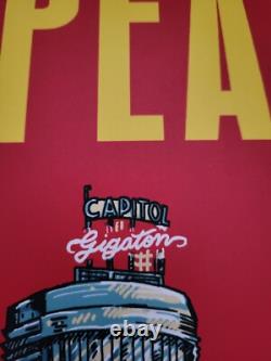 Pearl Jam Poster Madrid Spain 11th July 2024 Mad Cool Festival