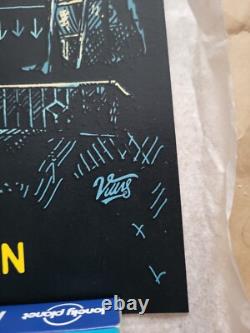 Pearl Jam Poster Madrid Spain 11th July 2024 Mad Cool Festival