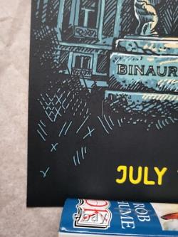 Pearl Jam Poster Madrid Spain 11th July 2024 Mad Cool Festival