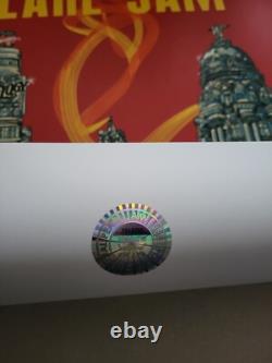 Pearl Jam Poster Madrid Spain 11th July 2024 Mad Cool Festival