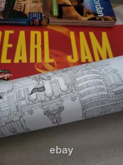 Pearl Jam Poster Madrid Spain 11th July 2024 Mad Cool Festival