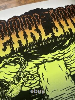 Pearl Jam Poster, Milton Keynes, Ames bros, 2014 Rare