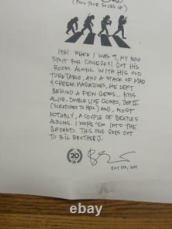 Pearl Jam Poster, Milton Keynes, Ames bros, 2014 Rare