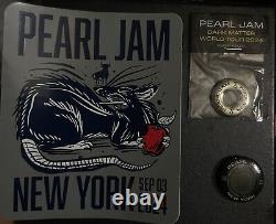 Pearl Jam Poster Msg Nyc 9/4/2024 New York Garden Munk One Graffiti