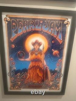 Pearl Jam Poster Nashville 2025
