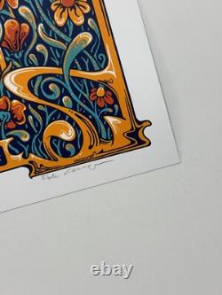 Pearl Jam Poster Nashville TN 5/8/25 Official AP Variant Silkscreen S/N X/100