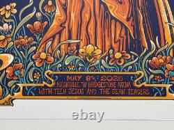 Pearl Jam Poster Nashville TN 5/8/25 Official AP Variant Silkscreen S/N X/100