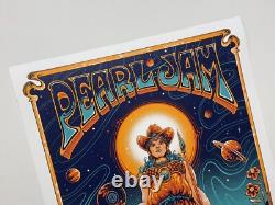 Pearl Jam Poster Nashville TN 5/8/25 Official AP Variant Silkscreen S/N X/100