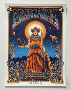 Pearl Jam Poster Nashville TN 5/8/25 Official Silkscreen Show Edition Sold Out