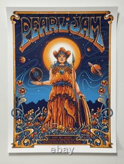 Pearl Jam Poster Nashville TN 5/8/25 Official Silkscreen Show Edition Sold Out