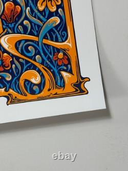 Pearl Jam Poster Nashville TN 5/8/25 Official Silkscreen Show Edition Sold Out