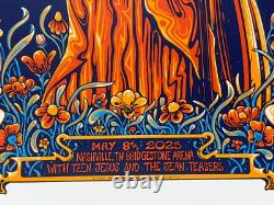 Pearl Jam Poster Nashville TN 5/8/25 Official Silkscreen Show Edition Sold Out