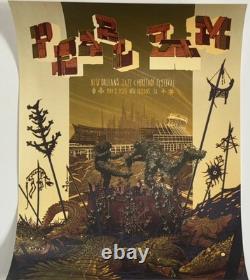 Pearl Jam Poster New Orleans LA Jazz Festival 2025 Official Silkscreen Lmtd Edtn