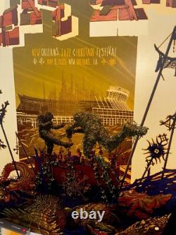 Pearl Jam Poster New Orleans LA Jazz Festival 2025 Official Silkscreen Lmtd Edtn