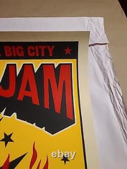 Pearl Jam Poster New York City Apollo Theater Mar 26th Msg Mar 30th