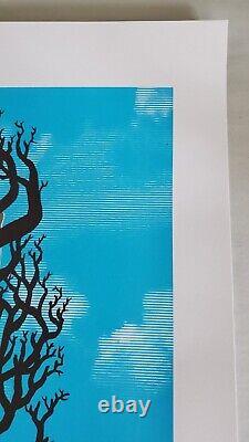 Pearl Jam Poster New York City NYC MSG 2008 Blue by Ames Bros