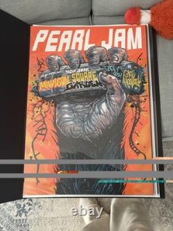 Pearl Jam Poster New York Madison Square Garden 9/4/2024 Rock & Pop