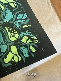 Pearl Jam Poster Oakland Arena 2022 Gallagher AP Signed, Numbered /100