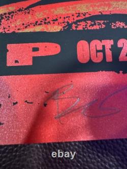Pearl Jam Poster Off Ramp 2020 Signed/Numbered By Artist Ames Bros