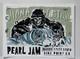 Pearl Jam Poster Ohana Festival 2024 Ap Variant #d X/100 Silkscreen Official S/n