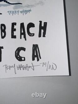 Pearl Jam Poster Ohana Festival 2024 AP Variant #d X/100 Silkscreen Official S/N