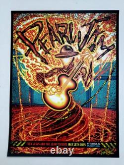 Pearl Jam Poster PITTSBURGH AP S/N #/200 OFFICIAL Screen Print 5/16/2025 KLAUSEN