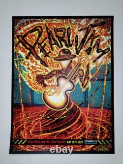 Pearl Jam Poster PITTSBURGH AP S/N #/200 OFFICIAL Screen Print 5/16/2025 KLAUSEN