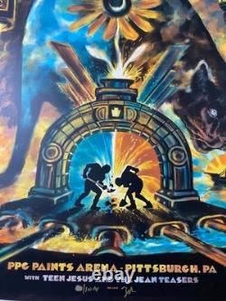 Pearl Jam Poster PPG Paints Arena Pittsburgh, PA 5/18/25 AP Variant Signed #/100
