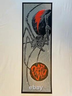 Pearl Jam Poster Perth Australia 2014 Ken Taylor AP S/N #1/100