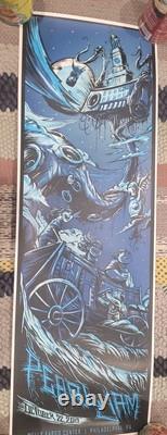 Pearl Jam Poster Philadelphia 10 / 22 / 2013 Wells Fargo Center (HALLOWEEN)