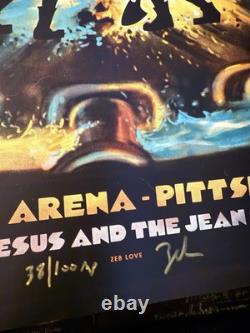 Pearl Jam Poster Pittsburgh 2025 Zeb Love Signed AP #/100 PPG Paints 5/18