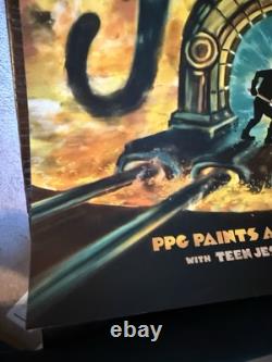 Pearl Jam Poster Pittsburgh 2025 Zeb Love Signed AP #/100 PPG Paints 5/18