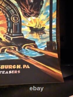Pearl Jam Poster Pittsburgh 2025 Zeb Love Signed AP #/100 PPG Paints 5/18