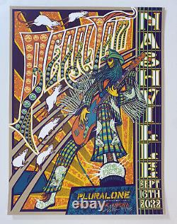 Pearl Jam Poster Print AP Nashville 2022 Silkscreen SIGNED & #'d X/205 Artist ED