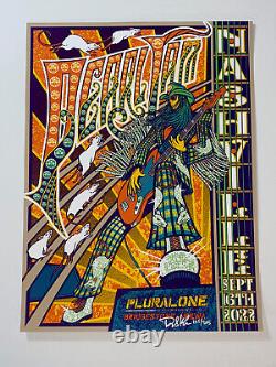 Pearl Jam Poster Print AP Nashville 2022 Silkscreen SIGNED & #'d X/205 Artist ED