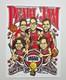 Pearl Jam Poster Print Ap United Center Chicago 9/5/23 N1 Ames Signed & #d X/155