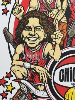 Pearl Jam Poster Print AP United Center Chicago 9/5/23 N1 Ames SIGNED & #d X/155