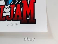 Pearl Jam Poster Print AP United Center Chicago 9/7/23 N2 Ames SIGNED & #d X/155